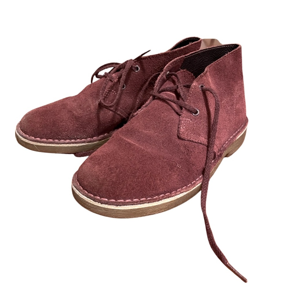 Kids Clarks Originals suede leather shoes